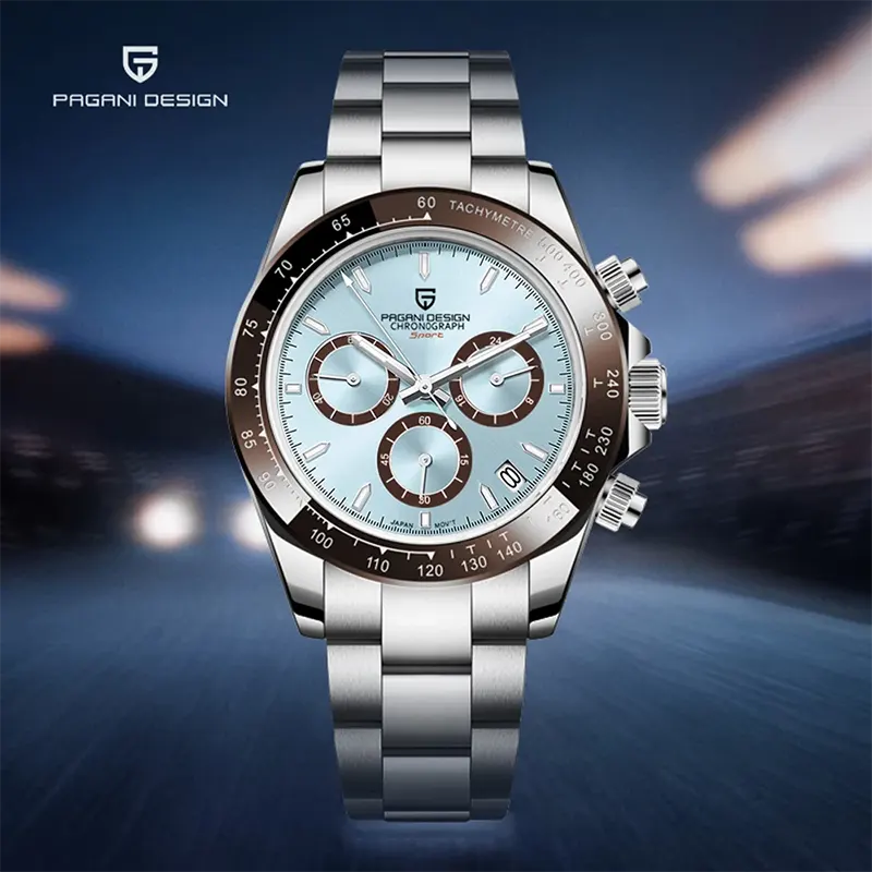 Pagani Design PD-1644 Daytona Tiffany Dial Men's Watch